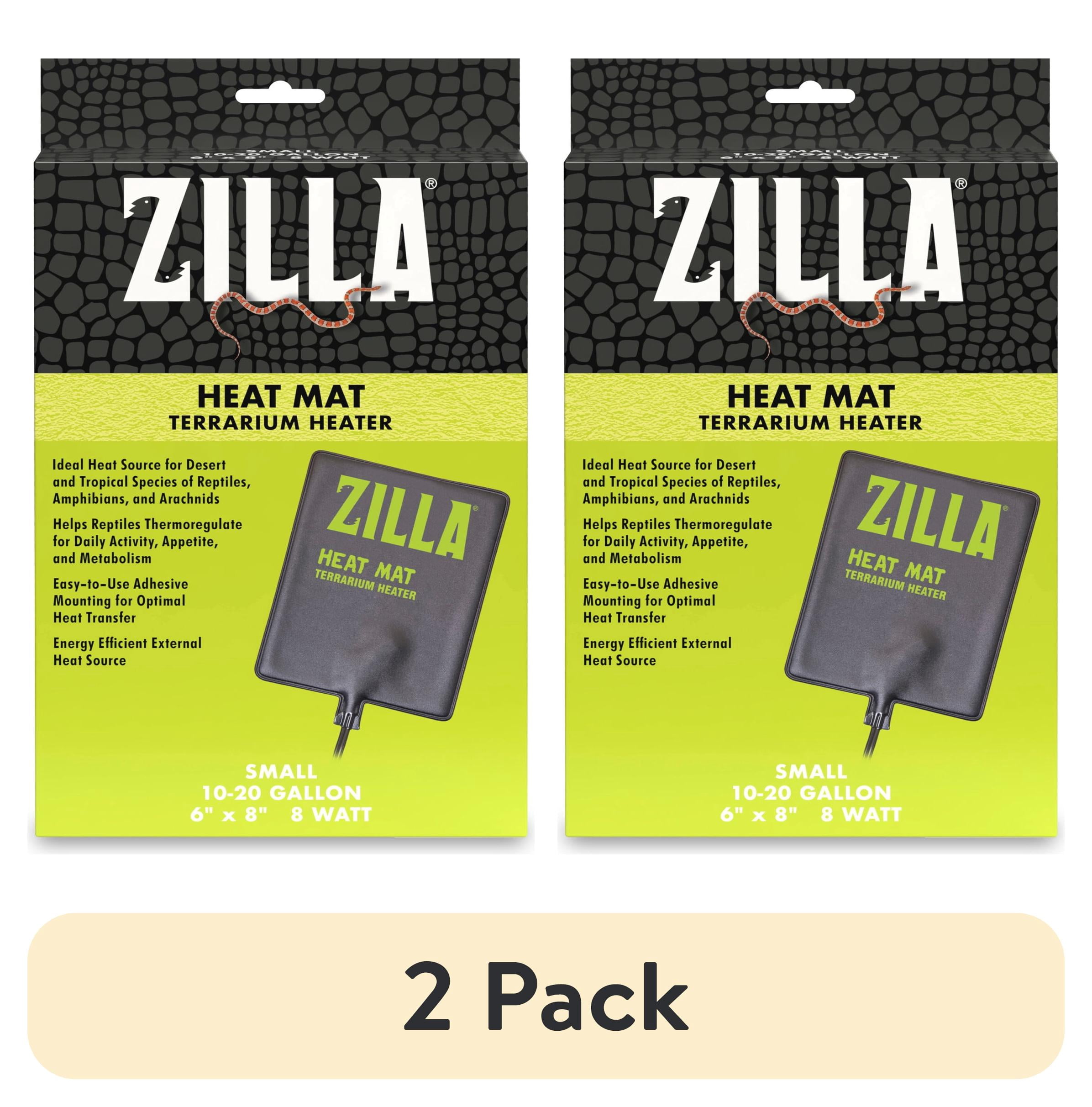 Zilla, Terrarium Heat Mat, Small, 10-20 Gallon, 8 Watt - Walmart.com