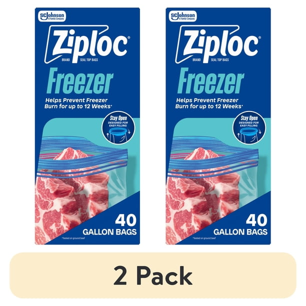 Ziploc Freezer Bags 40 - Sandwich bags for home goods stores