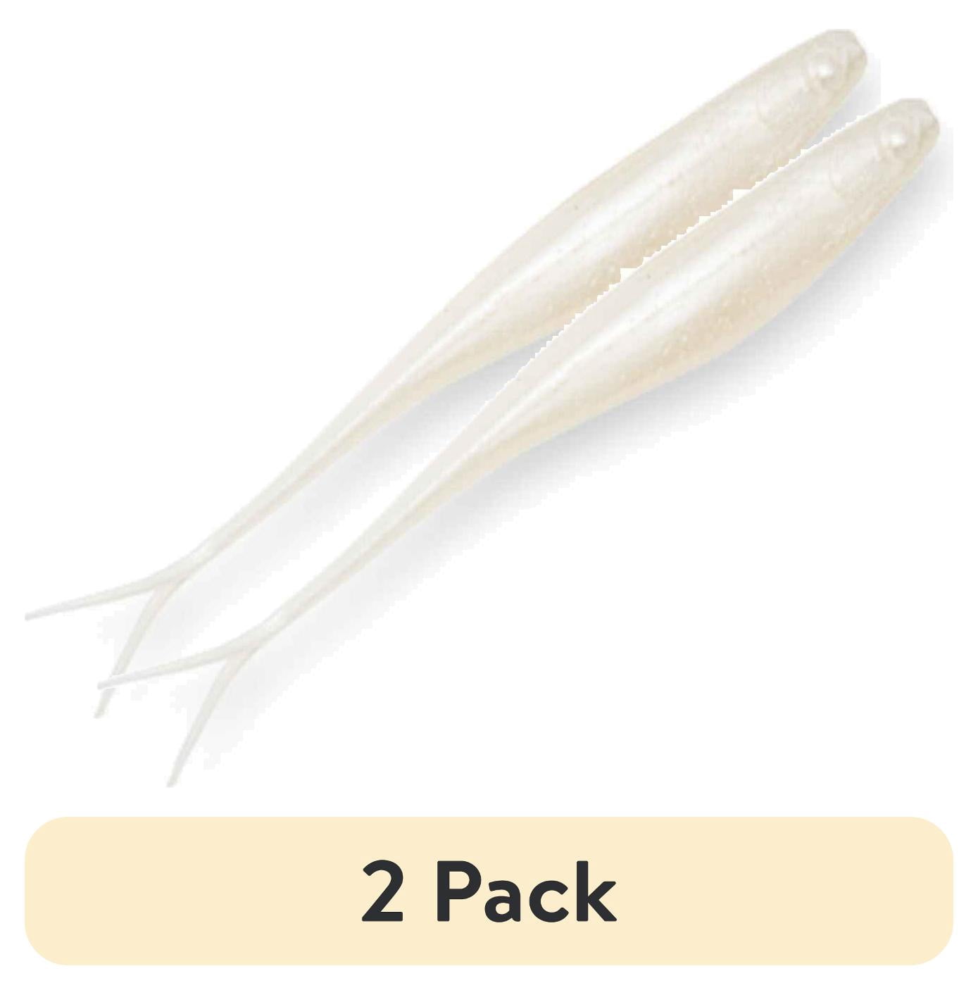 (2 pack) Zman Scented Jerk Shadz Pearl - Jerk Bait