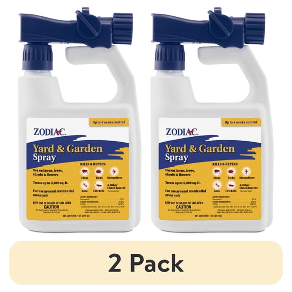 (2 pack) Zodiac Yard & Garden Spray (32 oz)