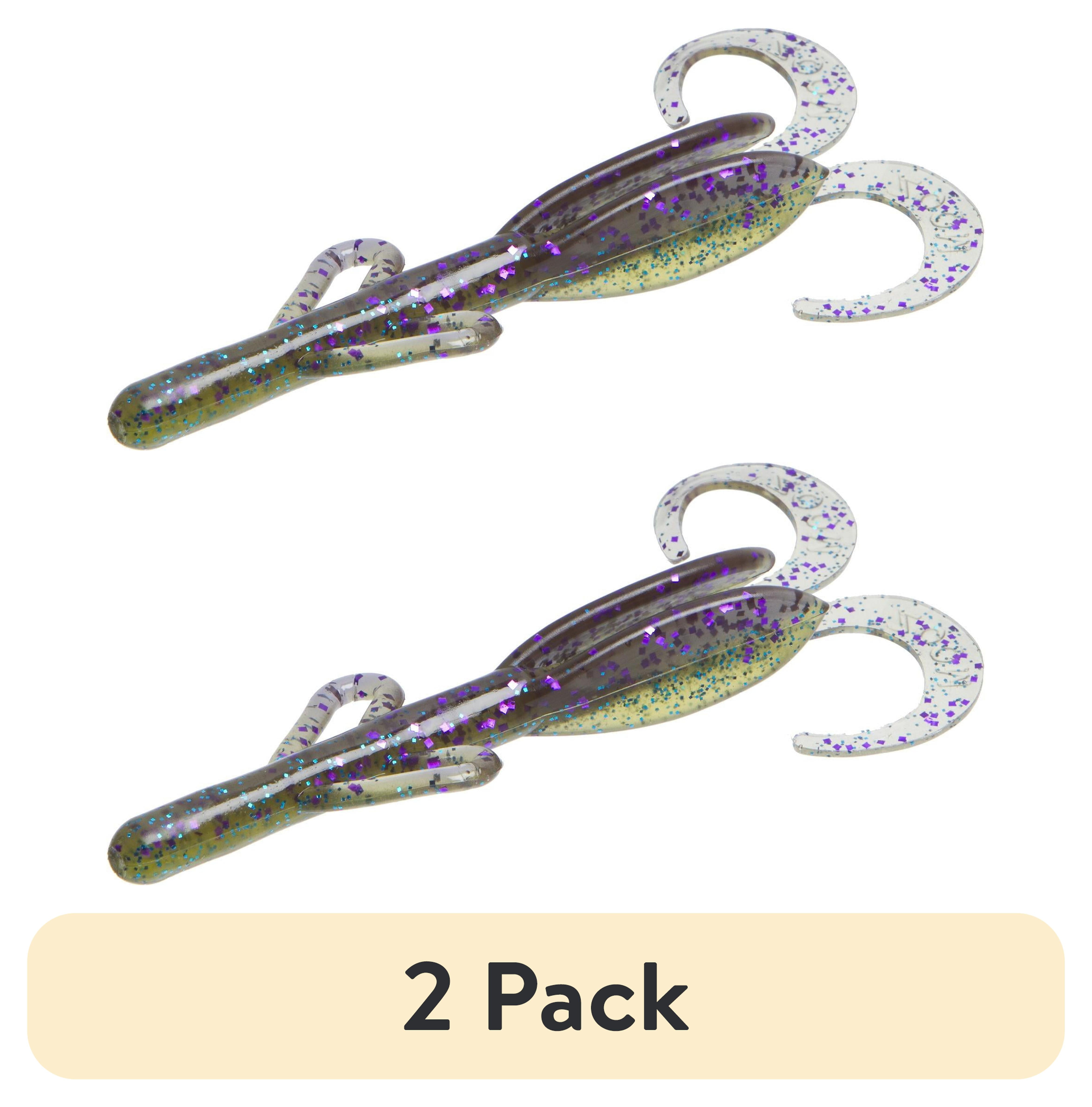 (2 pack) Zoom Baby Brush Hog 4'' Sprayed Grass 12pk