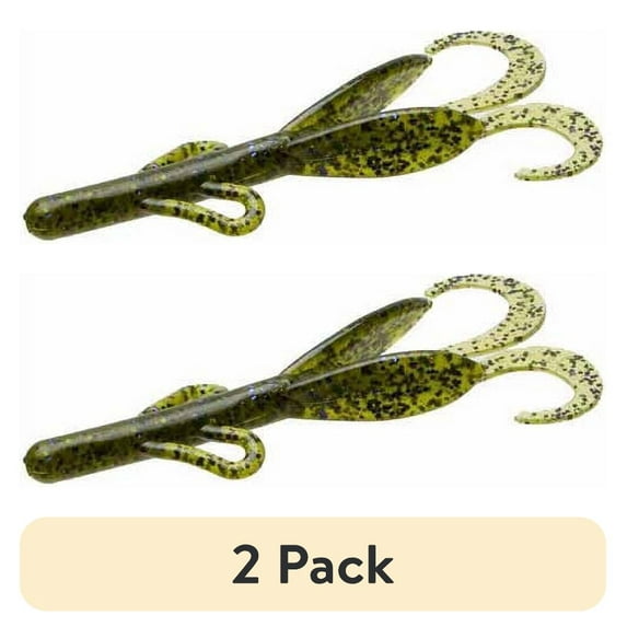 (2 pack) Zoom Baby Brush Hog 4'' Watermelon Candy Red 12pk