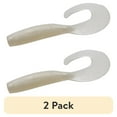 thumbnail image 1 of (2 pack) Zoom Fat Albert Freshwater Fishing Soft Bait, White Pearlr, 3", 10-pack, 1 of 3