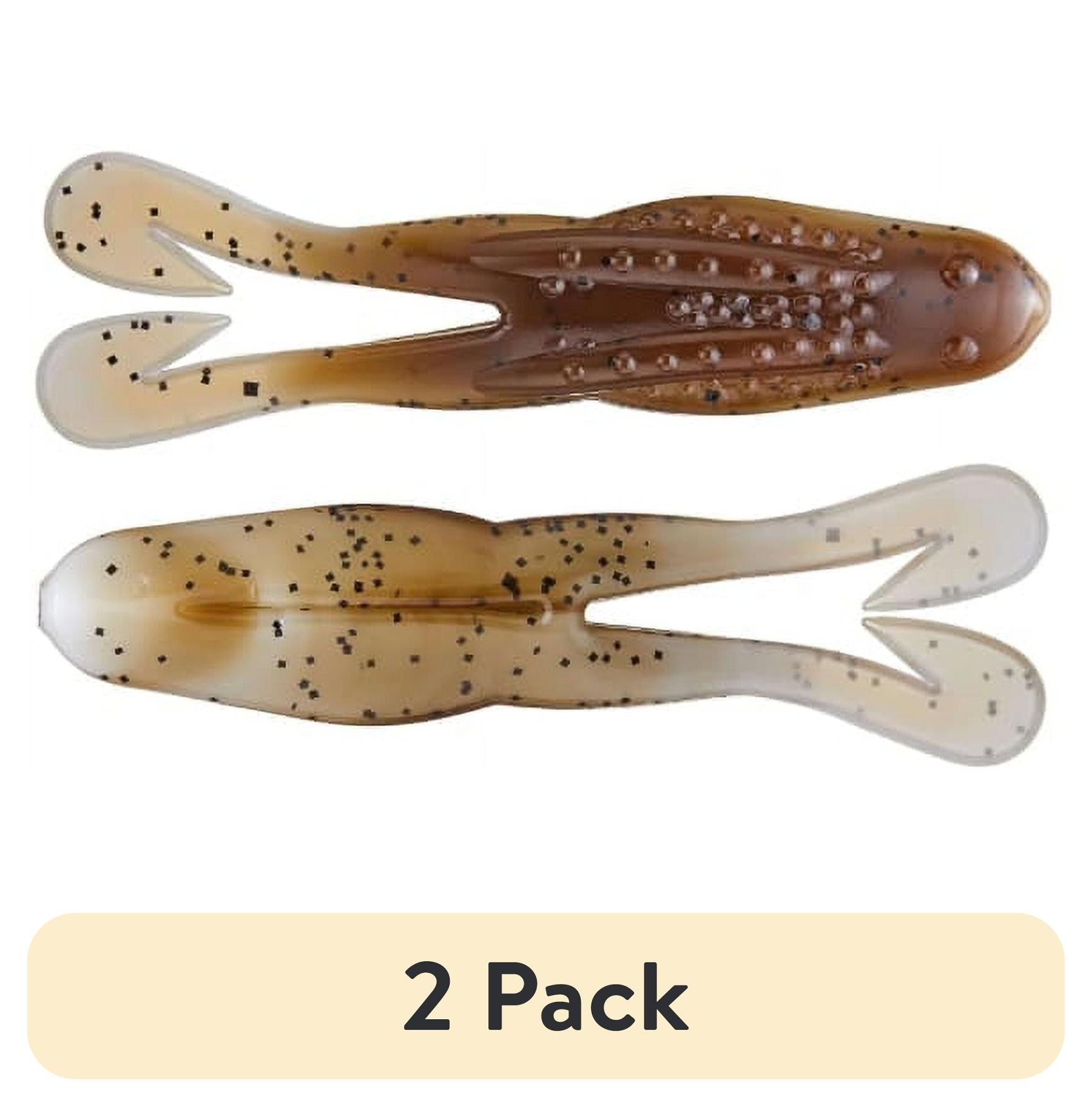 (2 pack) Zoom Horny Toad 4.25'' Green Pumpkin/Pearl 5pk