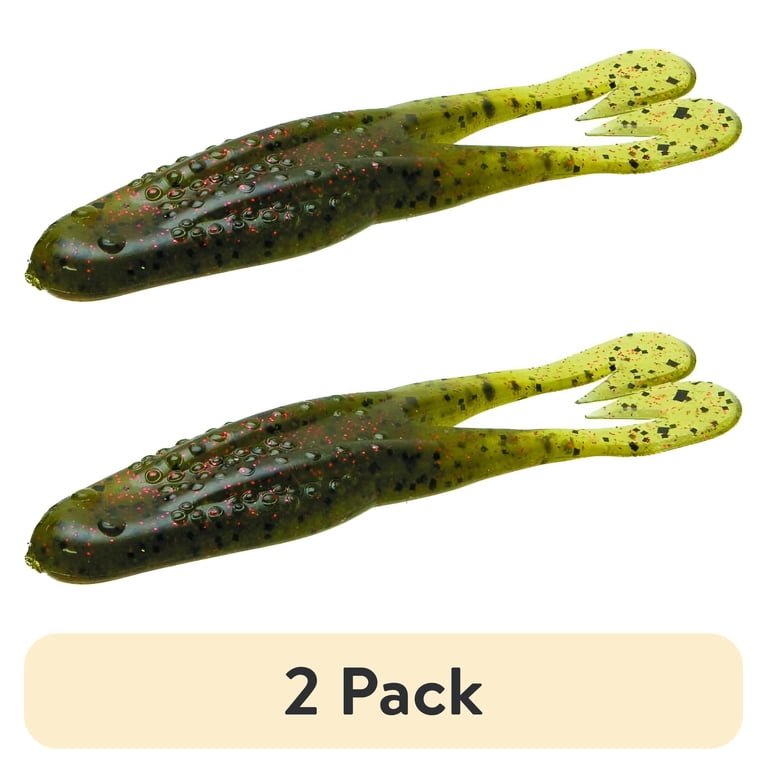 Zoom Horny Toad 4.25 Watermelon Red 5pk - Bass Fishing bait