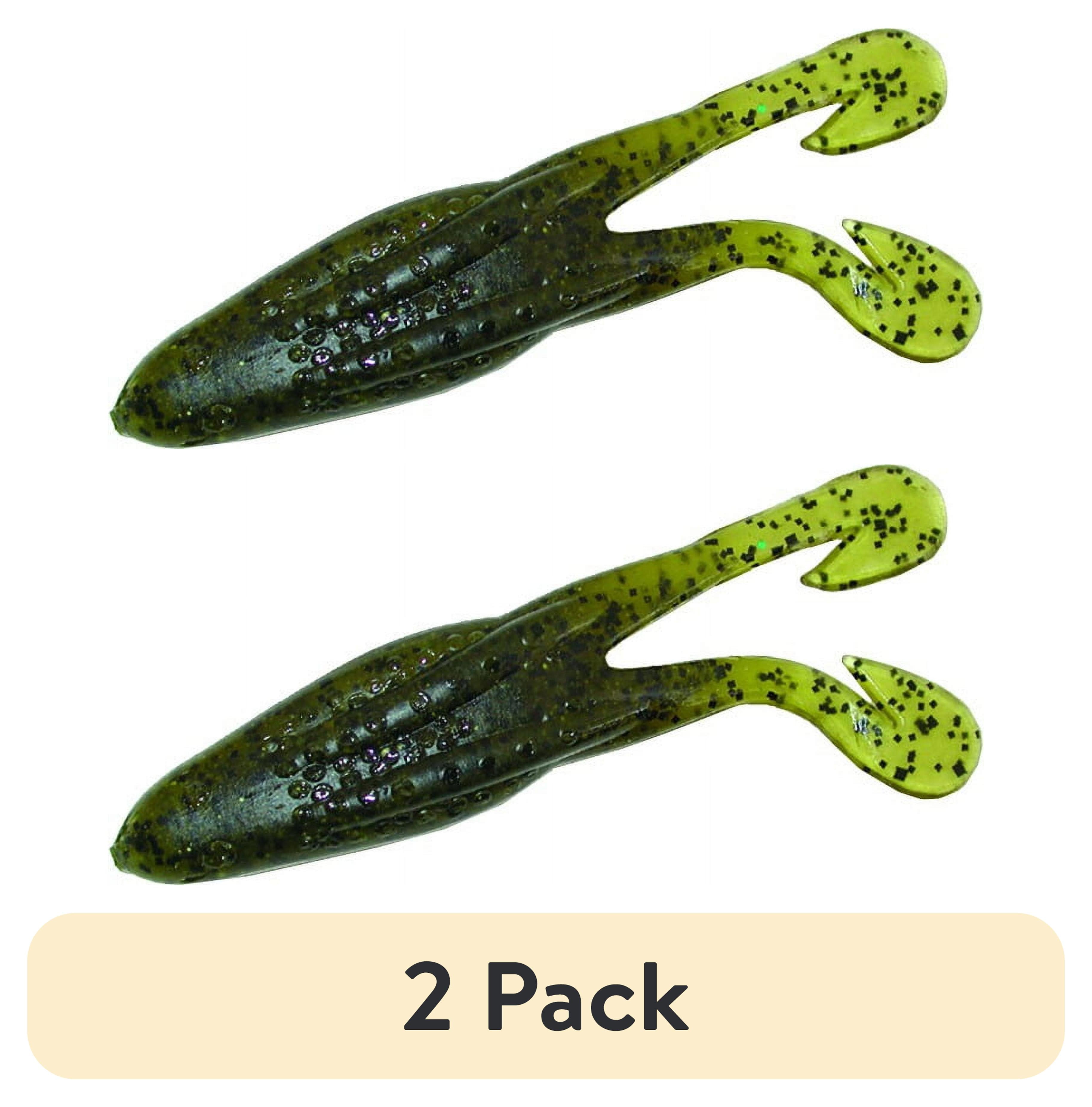 Zoom Super Chunk Jr 2'' Green Pumpkin 6pk - Walmart.com
