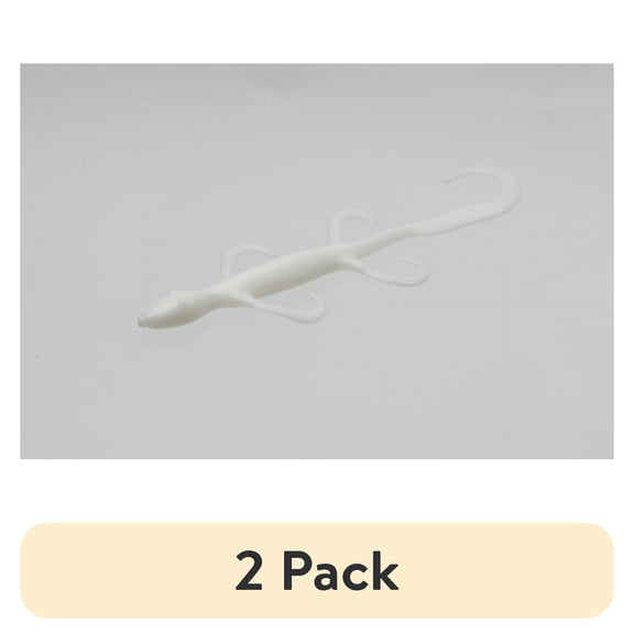 (2 pack) Zoom Lizard 6'' White 9pk