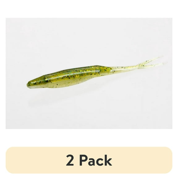 (2 pack) Zoom Super Fluke 5'' Baby Bass 10pk