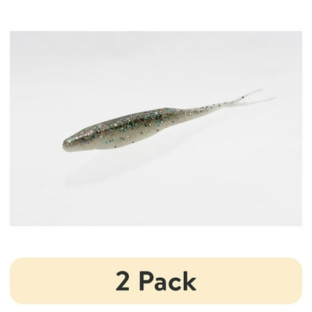 (2 pack) Zoom Super Fluke 5'' Bait Fish 10pk