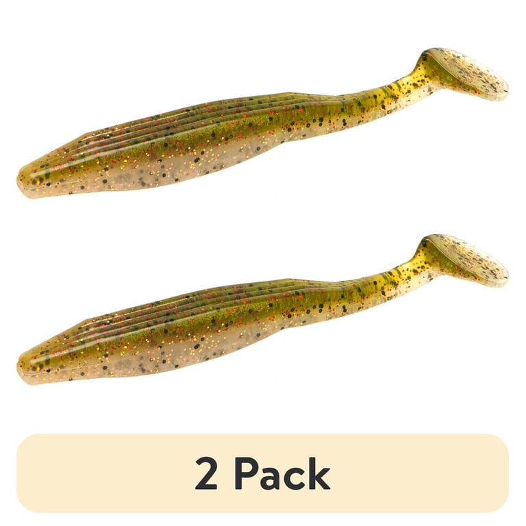 Zoom Swimmin Super Fluke 5pk Saltwater Paddle Tail Fishing Lures