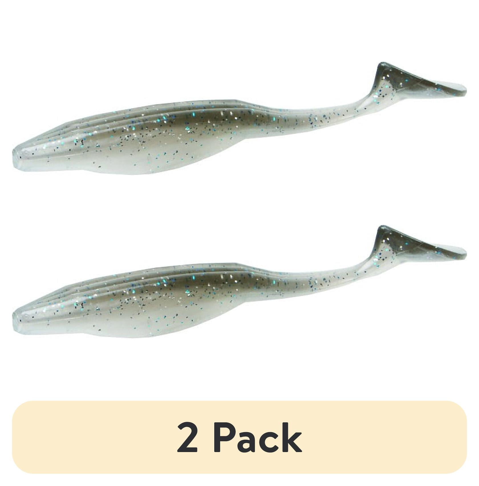 (2 pack) Zoom Swimmin Super Fluke Jr Smokin Shad 10pk