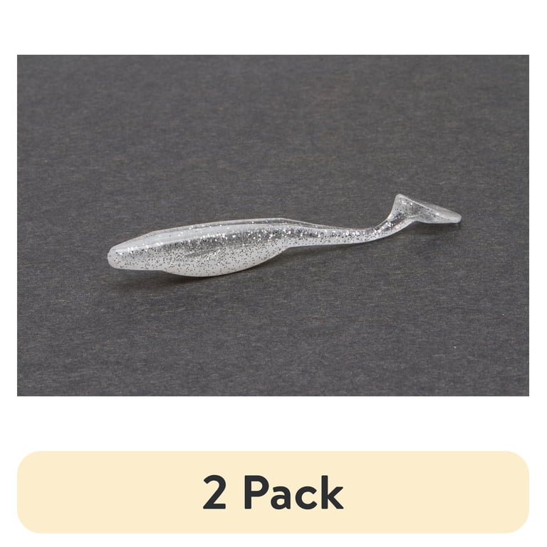 2 pack) Zoom Swimmin Super Fluke Jr White Ice 10pk - Walmart.com