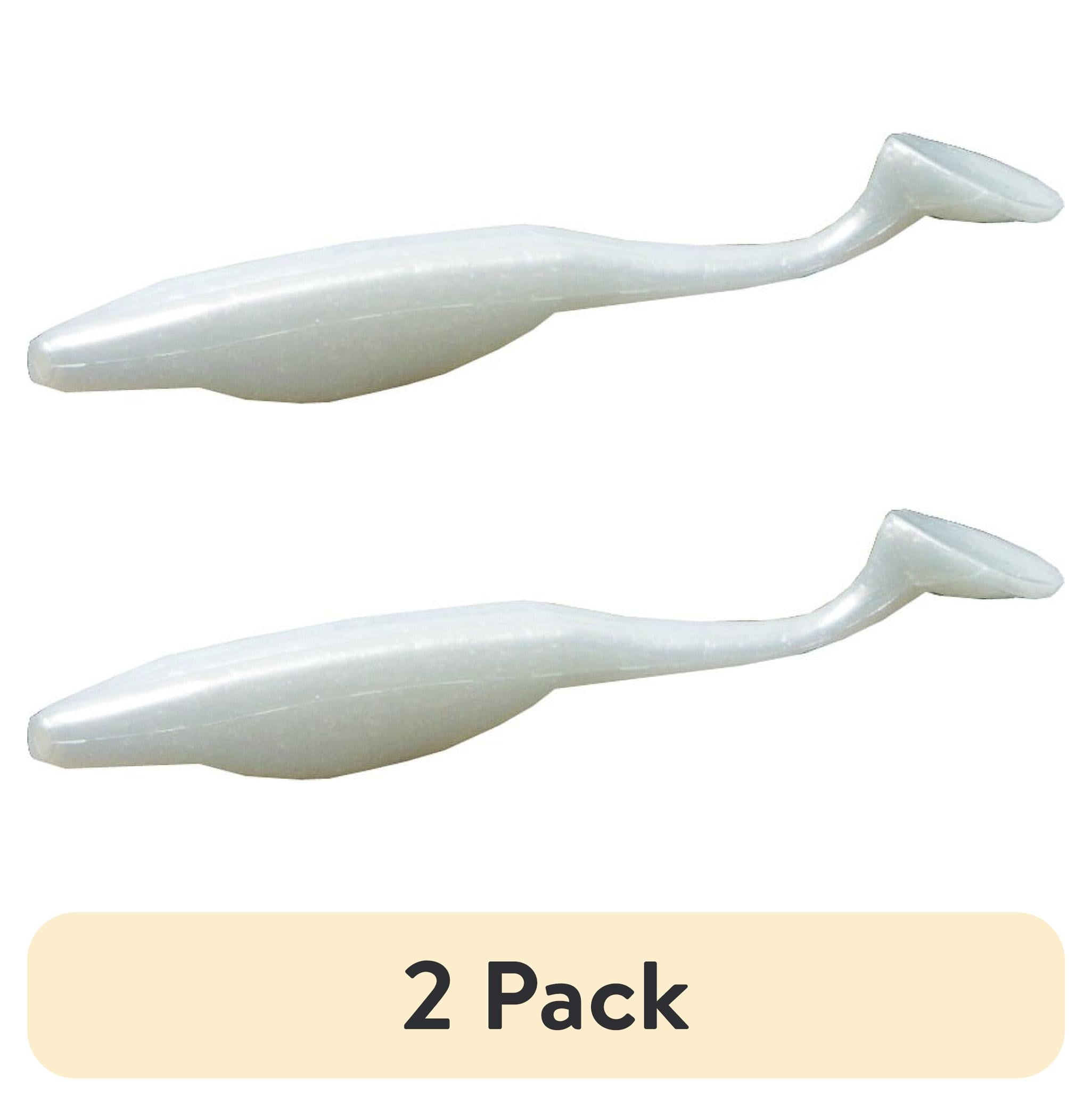 2 pack) Zoom Swimmin Super Fluke Jr White Pearl 10pk - Walmart.com