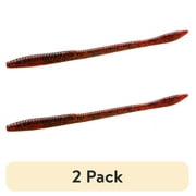 (2 pack) Zoom Trick Worm 6.5'' Red Bug 20pk