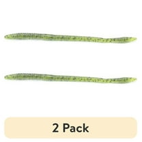 (2 pack) Zoom Trick Worm 6.5'' Watermelon Seed 20pk
