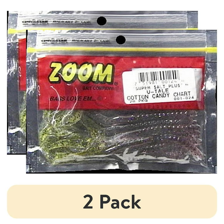 2 pack) Zoom U-Tale 6'' Cotton Candy/Chart 20pk - Walmart.com