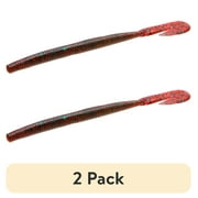 2 pack Zoom U-V Speed Worm 6 Red Bug 15pk
