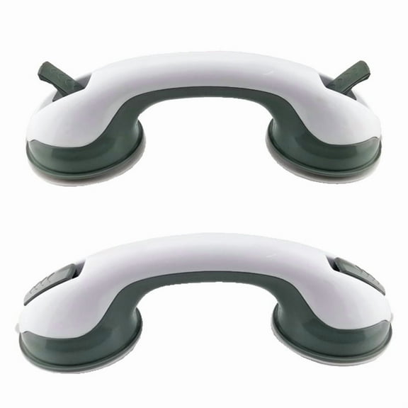 2-pack bathroom grab bars with suction cup Strong suction cup Safety grab bars for the elderly and people with disabilities Shower grab bars with suction cup