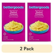 (2 pack) bettergoods Belgian Style Mashed Potatoes, 21.2 oz (Frozen)