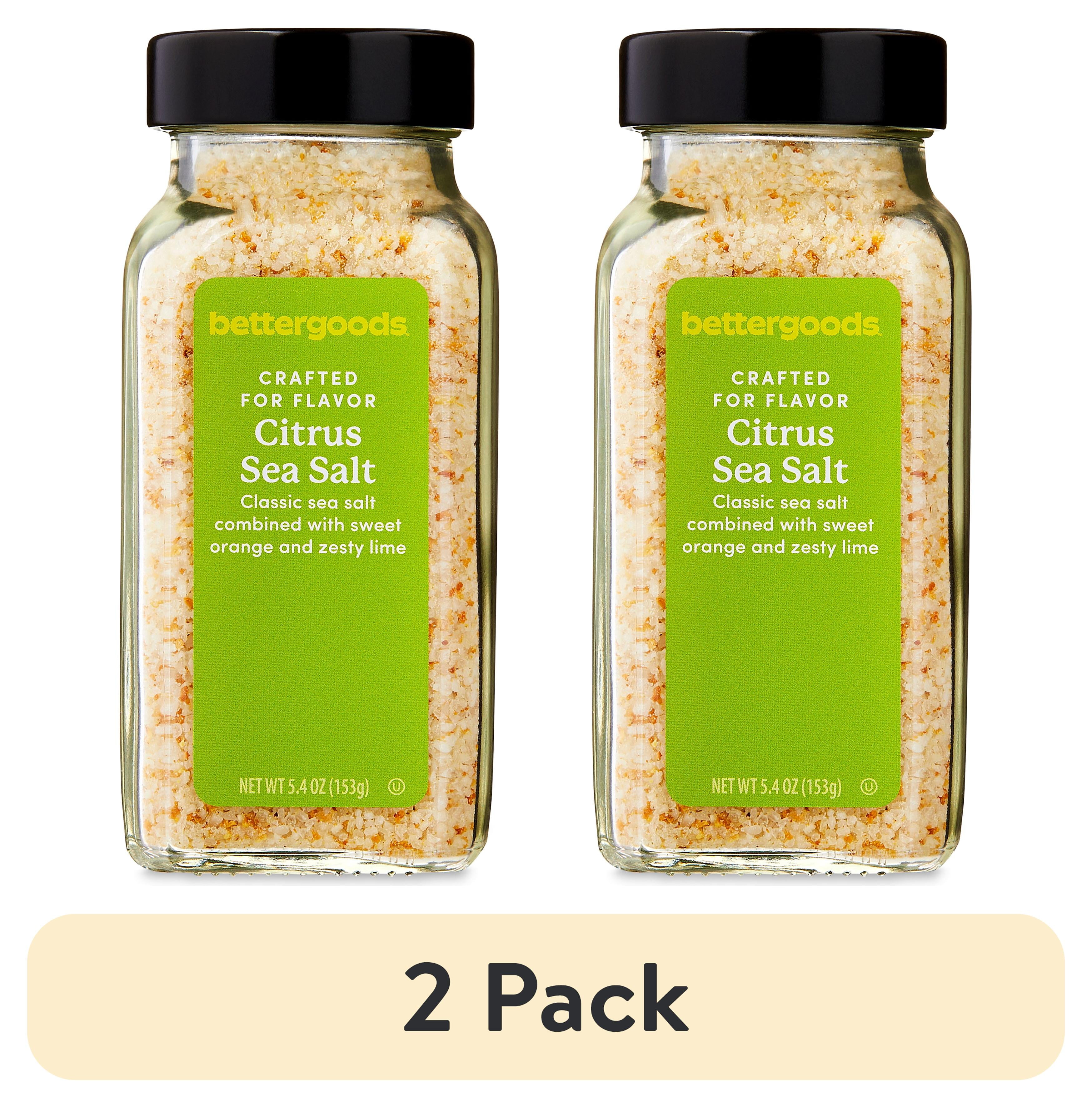 (2 pack) bettergoods Citrus Salt Blend, 5.4 oz