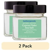 (2 pack) bettergoods Cyprus Flake Sea Salt, 3.5 oz