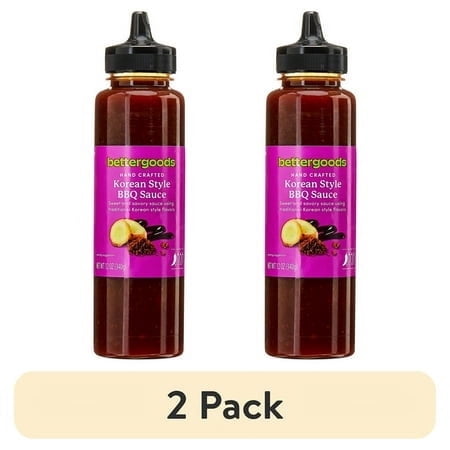 (2 pack) bettergoods Korean Style BBQ Sauce, 12 oz