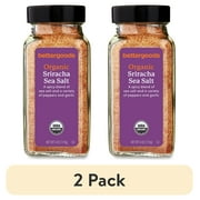 (2 pack) bettergoods Organic Siracha Salt Blend, 6 oz