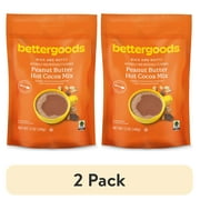 (2 pack) bettergoods Peanut Butter Hot Cocoa Mix, 12 oz