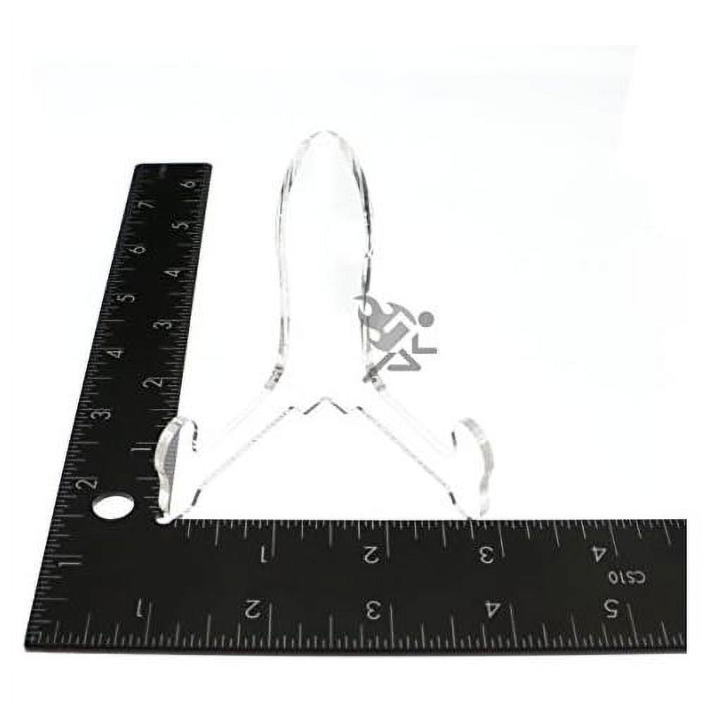2 pack clear plate display stand easels displays picture frames