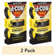 (2 pack) d-CON No View, No Touch Covered Mouse Trap, 2 Count