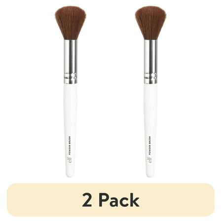 (2 pack) e.l.f. Cosmetics Rounded Powder Brush
