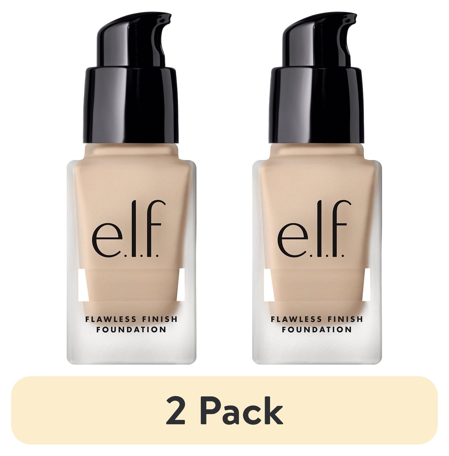 (2 pack) e.l.f. Flawless Satin Foundation, Pearl, 0.68 fl oz