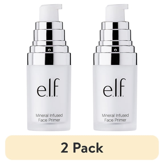 (2 pack) e.l.f. Mineral Infused Face Primer, Small, 0.47 fl oz