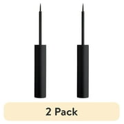 (2 pack) e.l.f. Precision Liquid Eyeliner, Black, 0.13 fl oz