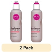 2 pack eos Cashmere Shave Oil for Smooth Skin - Coconut Waters - 6 fl oz