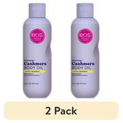 2 pack eos Shea Better Vanilla Cashmere Body Oil, Skin Nourishing Lightweight Silky Finish, 6 fl oz