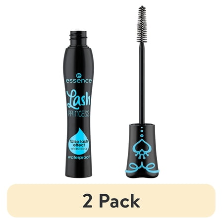 (2 pack) essence Lash Princess False Lash Effect Mascara Waterproof, Black