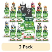 (2 pack) good2grow Bluey 6oz 100% Apple Juice Single Serve (Character Tops Vary, Exact Item may not be Pictured)