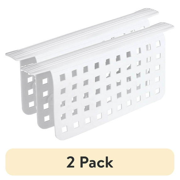 (2 pack) iDesign InterDesign 36701 Sink Divider Mat, White