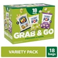 thumbnail image 1 of 2 pack of SKINNYPOP Popcorn & Pirate's Booty Puffs Snack Variety Pack , 0.5 oz Bags, 18 Count, 1 of 2