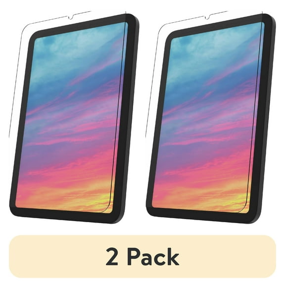 (2 pack) onn Glass Screen Protector for iPad mini (6th, 7th generation)