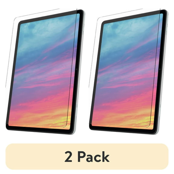 (2 pack) onn. Glass Screen Protector for onn. 11" Pro Tablet (2024 Model)