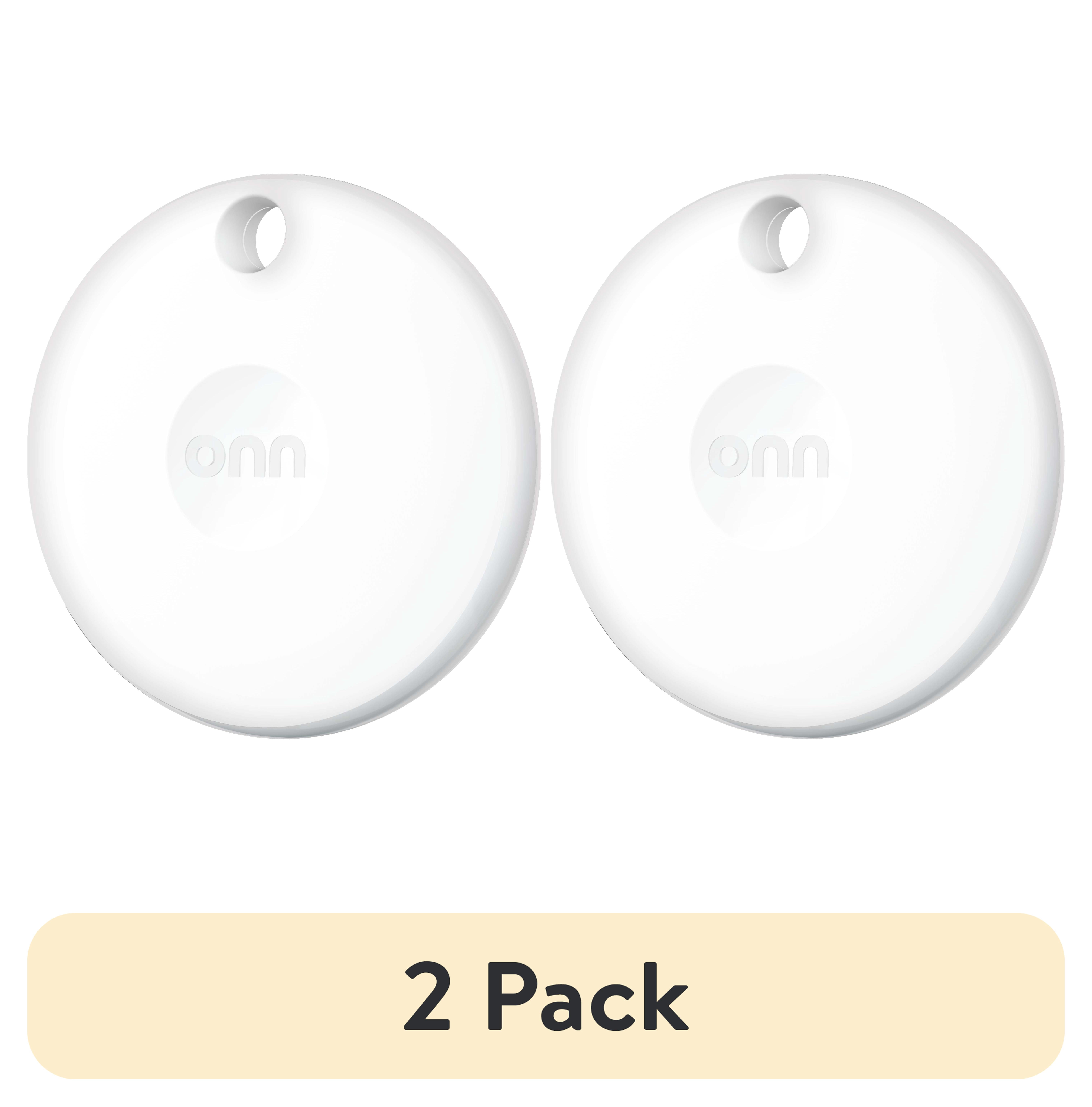 (2 pack) onn Item Locator - White