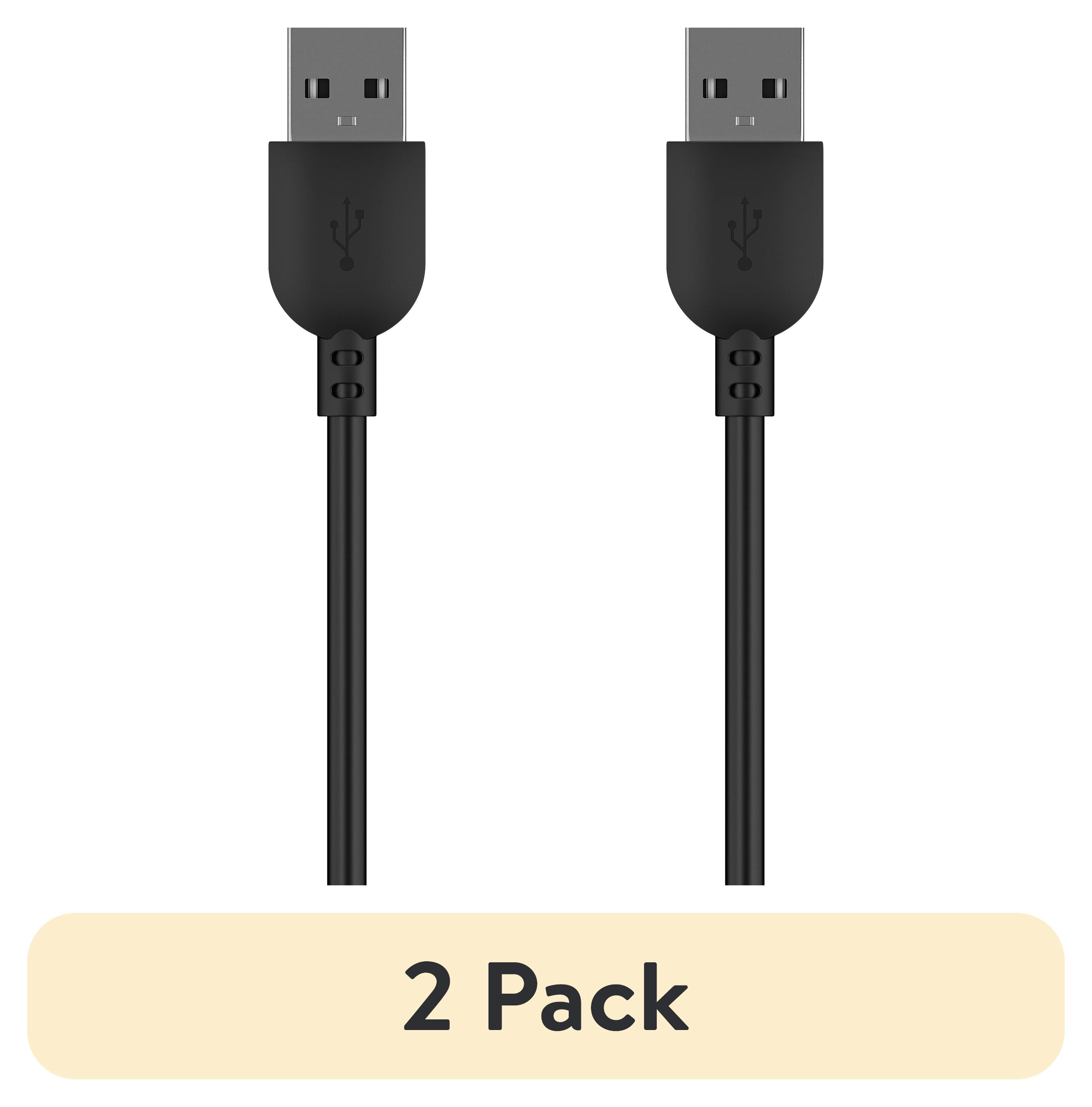 (2 pack) onn Cell Phones Single Charger, Mfi Certified, Black - Compatible with iPhone 14/13/12/11/x/xR/xS/8/7/6/5, iPad, Airpods and More 1 Pack