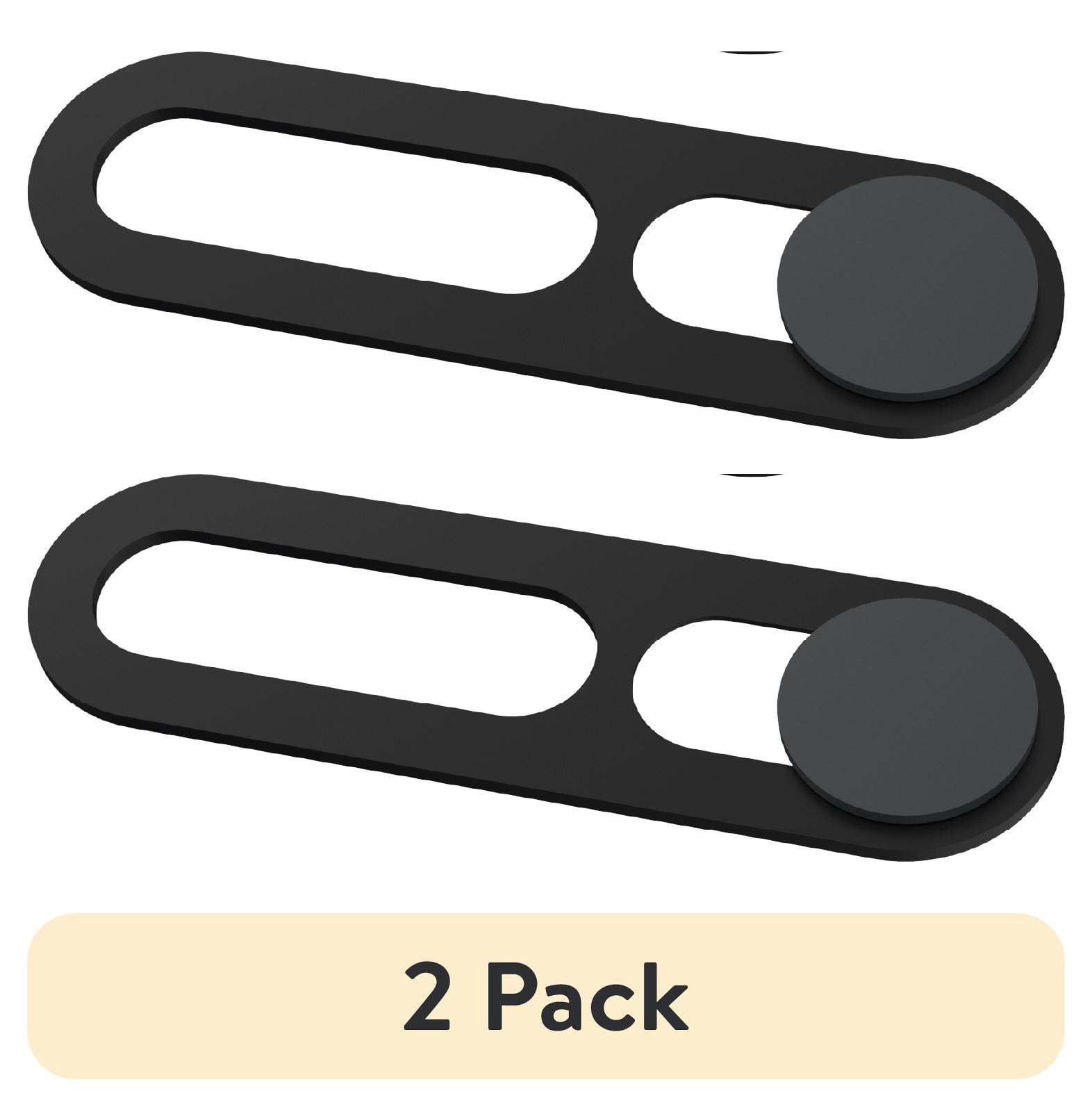 (2 pack) onn Webcam Sliding Privacy Cover for Cell Phones, Tablets and Laptops - 2 Pack