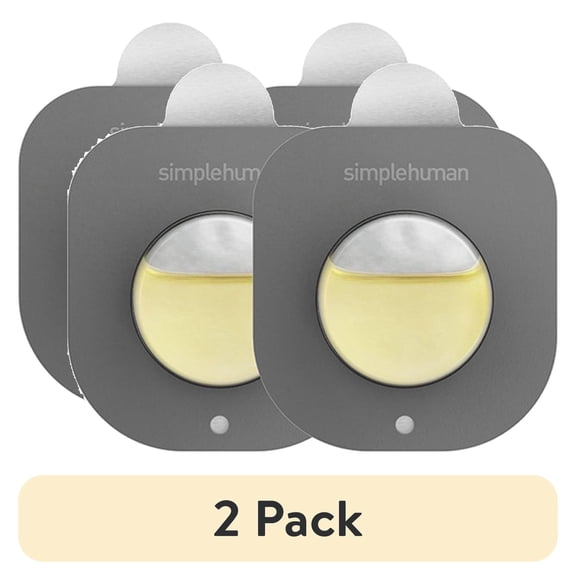 (2 pack) simplehuman Odorsorb Pod All-Natural Odor-Absorbing System Starter Pack