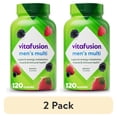 thumbnail image 1 of (2 pack) vitafusion Adult Gummy Vitamins for Men with 10% More Vitamins A, C, & E, 120 Count, 1 of 14