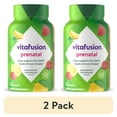 thumbnail image 1 of (2 pack) vitafusion PreNatal Gummy Vitamins, Raspberry Lemonade Flavored, Pregnancy Vitamins for Women, 90 Ct, 1 of 16