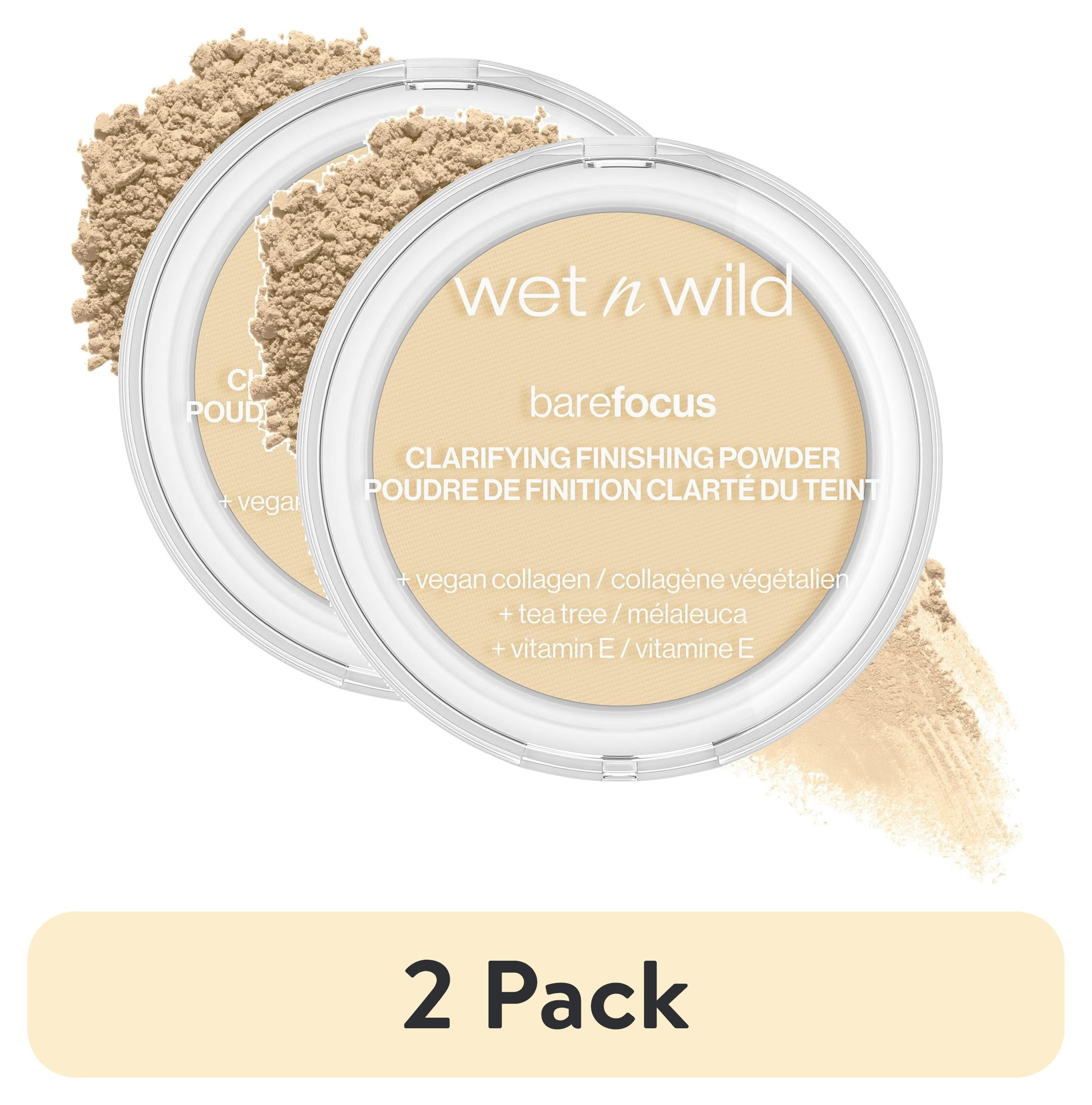 (2 pack) Wet N Wild Bare Focus Clarifying Finishing Powder
