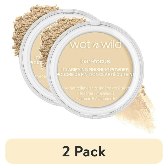 (2 pack) Wet N Wild Bare Focus Clarifying Finishing Powder